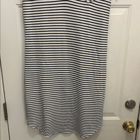 Frank & Eileen LAUREN Polo Dress Heritage Jersey Size: M FRENCH STRIPES - Picture 5 of 8